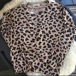 Leopard Pattern Cardigan